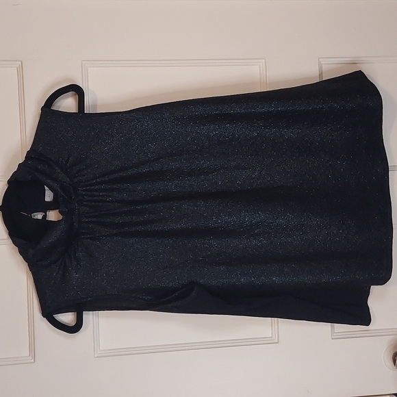 Allison Joy Shiney Turtleneck Shell - Picture 1 of 10